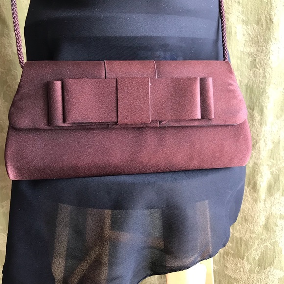 Handbags - Maroon Clutch or Shoulder Bag